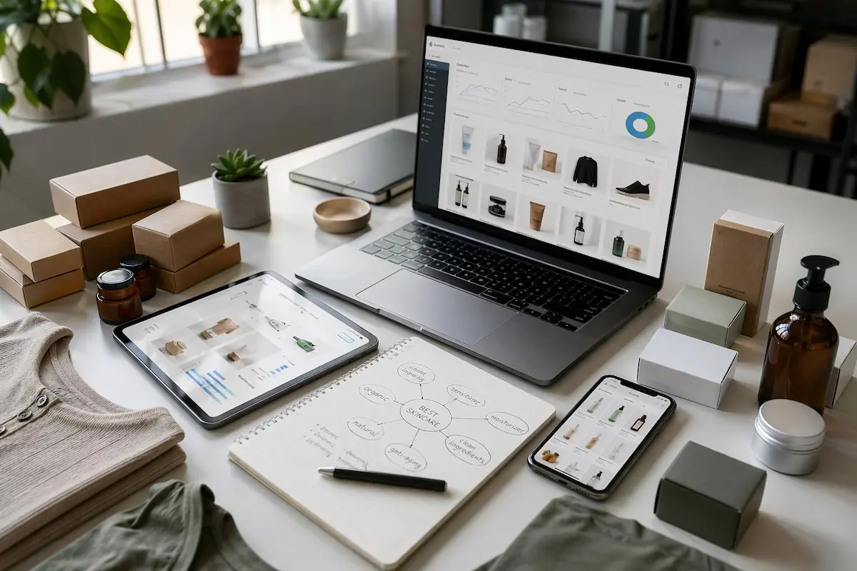 Imagem editorial utilizada na apresentação do serviço de SEO para e-commerce