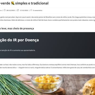 Otimização de Performance e Tracking no WordPress: blog de receitas